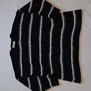 ♠️ Workshop Republic Clothing Chenille and Eyelash Knit Striped Sweater
